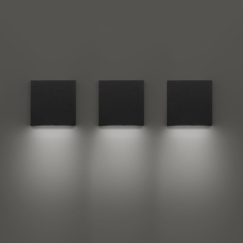 Aplica exterior LED IP65 POST-IT negru Ideal Lux 335919, 3W