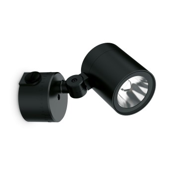 Aplica exterior LED IP66 O-ZONE negru Ideal Lux 337548, 13W