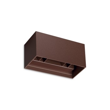 Aplica exterior LED IP54 ATOM cafeniu Ideal Lux 366876, 25W