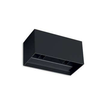 Aplica exterior LED IP54 ATOM negru Ideal Lux 366906, 25W