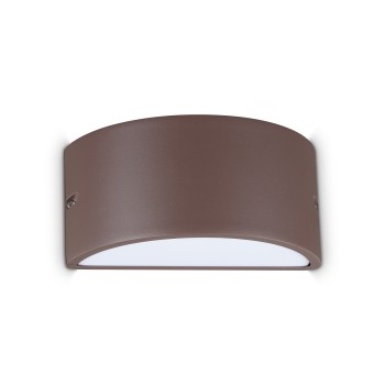 Aplica exterior IP54 REX cafeniu Ideal Lux 370941, 1xE27