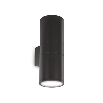 Aplica exterior IP54 GUN negru Ideal Lux 092317, 2xE27