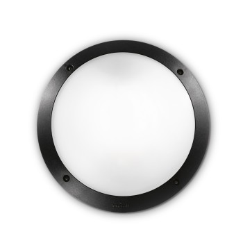 Aplica exterior IP66 POLAR negru Ideal Lux 096674, 1xE27
