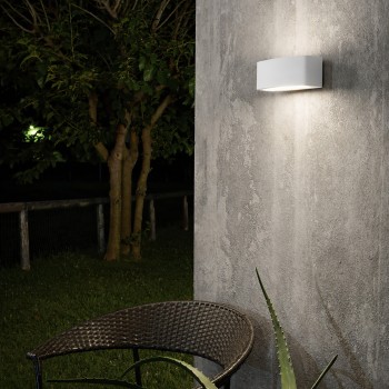 Aplica exterior IP55 ANDROMEDA alb Ideal Lux 066868, 1xE27