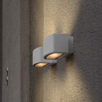 Aplica exterior IP55 ANDROMEDA alb Ideal Lux 066868, 1xE27