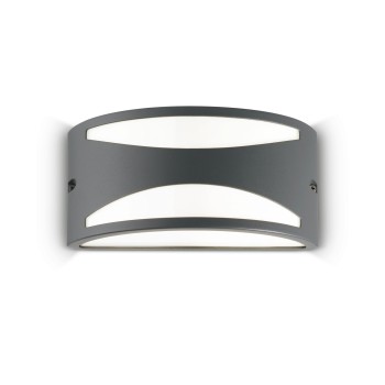 Aplica exterior IP54 REX antracit Ideal Lux 092447, 1xE27
