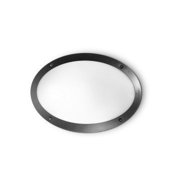 Aplica exterior IP66 POLAR negru Ideal Lux 096704, 1xE27