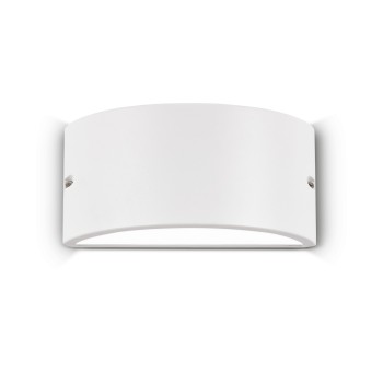 Aplica exterior IP54 REX alb Ideal Lux 092416, 1xE27