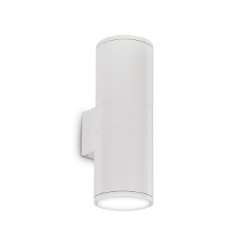 Aplica exterior IP54 GUN alb Ideal Lux 092300, 2xE27