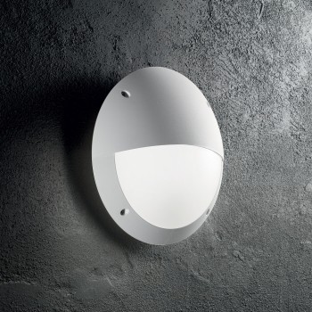 Aplica exterior IP66 POLAR alb Ideal Lux 096681, 1xE27