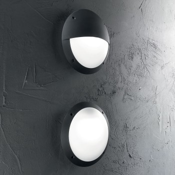 Aplica exterior IP66 POLAR negru Ideal Lux 096698, 1xE27