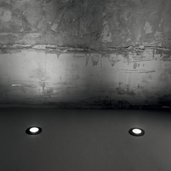 Spot exterior IP67 WAY negru Ideal Lux 120249, D9 cm, 1xGU10