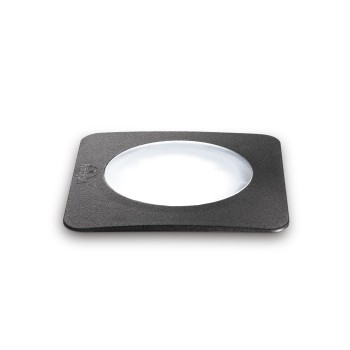 Spot exterior IP67 WAY negru Ideal Lux 120386, 15.5x15.5 cm, 1xGX53