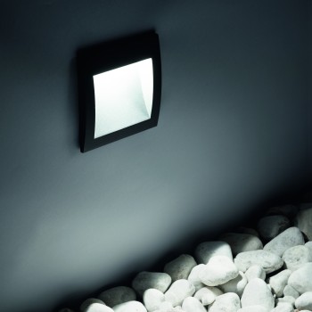 Spot exterior LED IP65 WIRE antracit Ideal Lux 255521, 9x9 cm, 1.5W