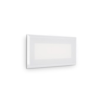 Spot exterior LED IP65 INDIO alb Ideal Lux 255804, 19x7.5 cm, 8W