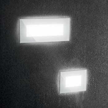 Spot exterior LED IP65 INDIO alb Ideal Lux 255781, 10.5x7 cm, 5W