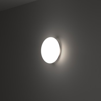Plafoniera exterior IP54 BUBBLE alb Ideal Lux 158907, D15 cm, 2xG9