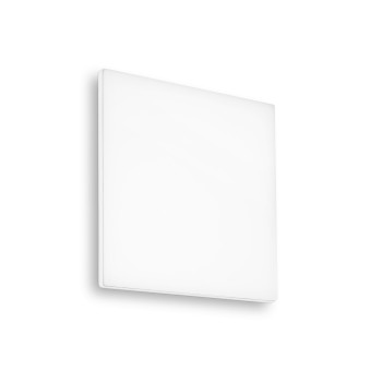 Plafoniera exterior LED IP65 MIB alb Ideal Lux 202921, 30x30 cm, 18W
