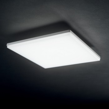 Plafoniera exterior LED IP65 MIB alb Ideal Lux 269122, 30x30 cm, 18W