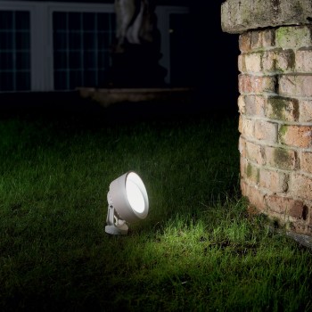 Proiector LED IP66 LITIO alb Ideal Lux 145310, 1xGX53