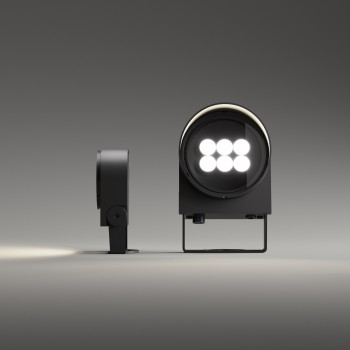 Proiector LED LED IP65 ULEX antracit Ideal Lux 261287, 8.5W