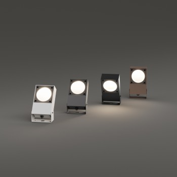 Proiector LED IP65 SIRIO antracit Ideal Lux 318233, 1xGX53