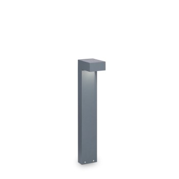 Stalp iluminat gradina IP65 SIRIO antracit Ideal Lux 115078, H60 cm, 1xGX53