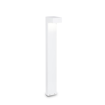 Stalp iluminat gradina IP65 SIRIO alb Ideal Lux 115085, H80 cm, 1xGX53