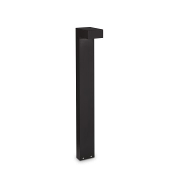 Stalp iluminat gradina IP65 SIRIO negru Ideal Lux 115108, H80 cm, 1xGX53