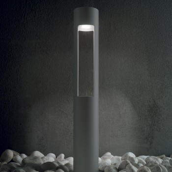 Stalp iluminat gradina IP44 ACQUA antracit Ideal Lux 135205, H60 cm, 1xG9
