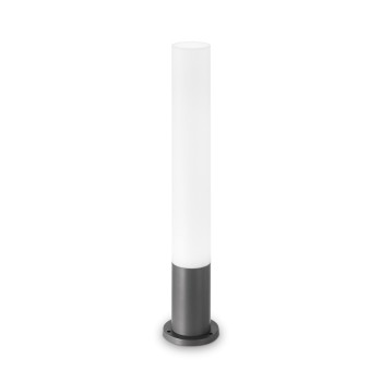 Stalp iluminat gradina IP65 EDO antracit Ideal Lux 138510, H80 cm, 1xGX53