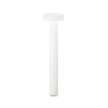 Stalp iluminat gradina IP44 TESLA alb Ideal Lux 153179, H80 cm, 4xG9