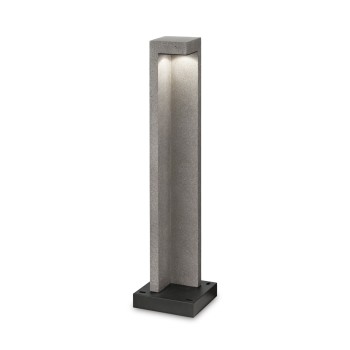 Stalp iluminat gradina LED IP55 TITANO Ideal Lux 187327, H74 cm, 8.5W
