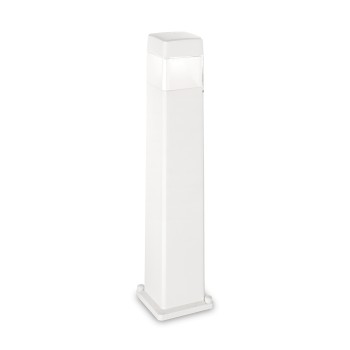 Stalp iluminat gradina IP55 COSMO alb Ideal Lux 187877, H80 cm, 1xGX53