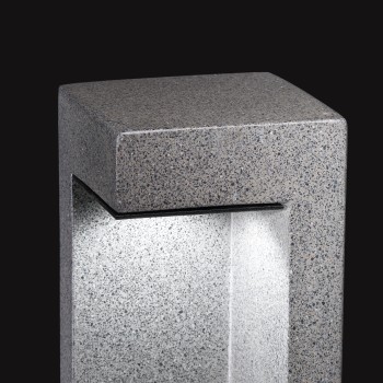 Stalp iluminat gradina LED IP55 TITANO Ideal Lux 187327, H74 cm, 8.5W