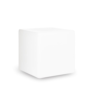 Stalp iluminat gradina IP65 LUNA alb Ideal Lux 191607, H50 cm, 1xE27