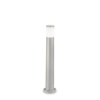 Stalp iluminat gradina IP55 ATENA gri Ideal Lux 198637, H80 cm, 1xE27