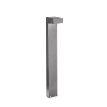 Stalp iluminat gradina IP65 SIRIO gri Ideal Lux 246963, H80 cm, 1xGX53