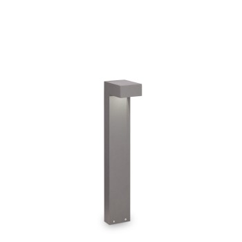 Stalp iluminat gradina IP65 SIRIO gri Ideal Lux 246970, H60 cm, 1xGX53