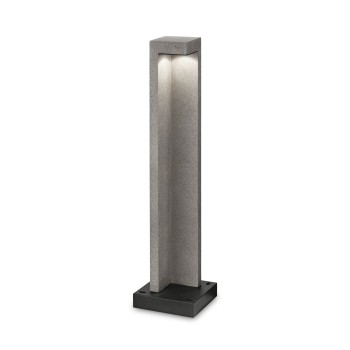 Stalp iluminat gradina LED IP55 TITANO Ideal Lux 246987, H74 cm, 8.5W