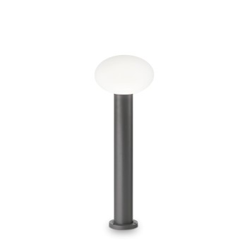 Stalp iluminat gradina IP44 CLIO antracit Ideal Lux 249452, H60 cm, 1xE27