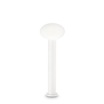 Stalp iluminat gradina IP44 CLIO alb Ideal Lux 249469, H60 cm, 1xE27