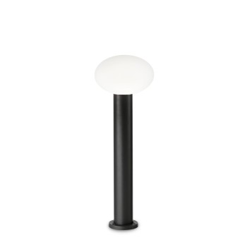 Stalp iluminat gradina IP44 CLIO negru Ideal Lux 249483, H60 cm, 1xE27
