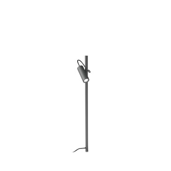 Stalp iluminat gradina LED IP54 HUB antracit Ideal Lux 251226, H74.5 cm, 4.5W