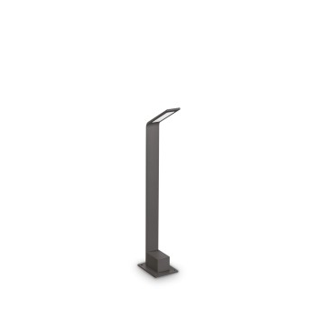 Stalp iluminat gradina LED IP54 AGOS antracit Ideal Lux 254388, H60 cm, 6.5W