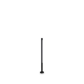 Stalp iluminat gradina LED IP65 JEDI negru Ideal Lux 293189, H80.5 cm, 12W