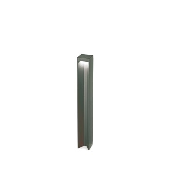 Stalp iluminat gradina LED IP54 KURT antracit Ideal Lux 294025, H65 cm, 11W