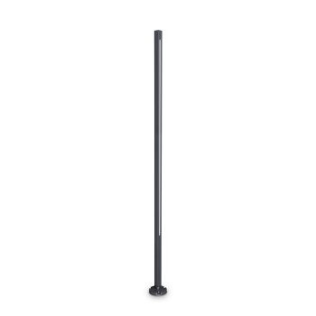 Stalp iluminat gradina LED IP65 JEDI antracit Ideal Lux 306803, H160.5 cm, 25W