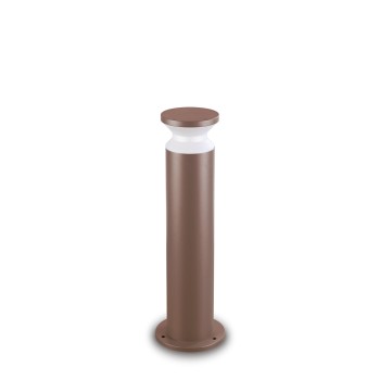 Stalp iluminat gradina IP65 TORRE cafeniu Ideal Lux 321929, H60 cm, 1xE27