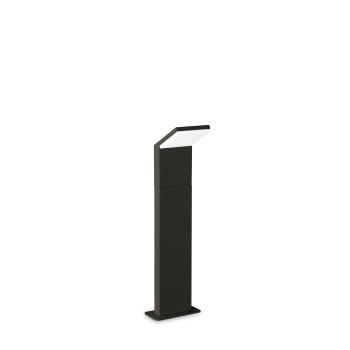 Stalp iluminat gradina LED IP54 STYLE negru Ideal Lux 322537, H50 cm, 8.5W